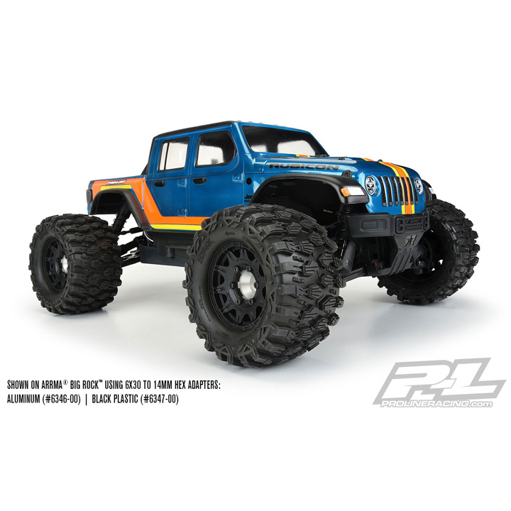 [˾ũ] PRO1019010 [PROLINE-RACING] 10190-10 Hyrax 2.8 Tires MTD Black 6x30 Stampede F/R 5
