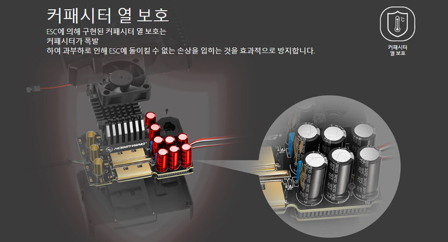 [�˾���ũ] 30104002 [HOBBYWING] EZRUN MAX4 HV 300A ���ӱ� (12�� ����) Sensorless ECS(1/5 ������ ������) 5