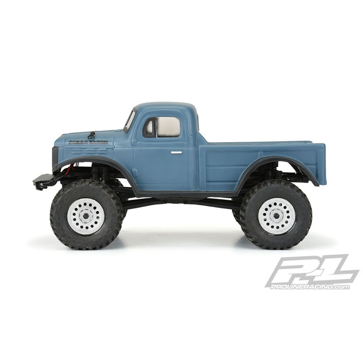 �˾���ũ PRO356500 [PROLINE-RACING] AP3565 1946 Dodge Power Wagon Clear Body (SCX24) 1