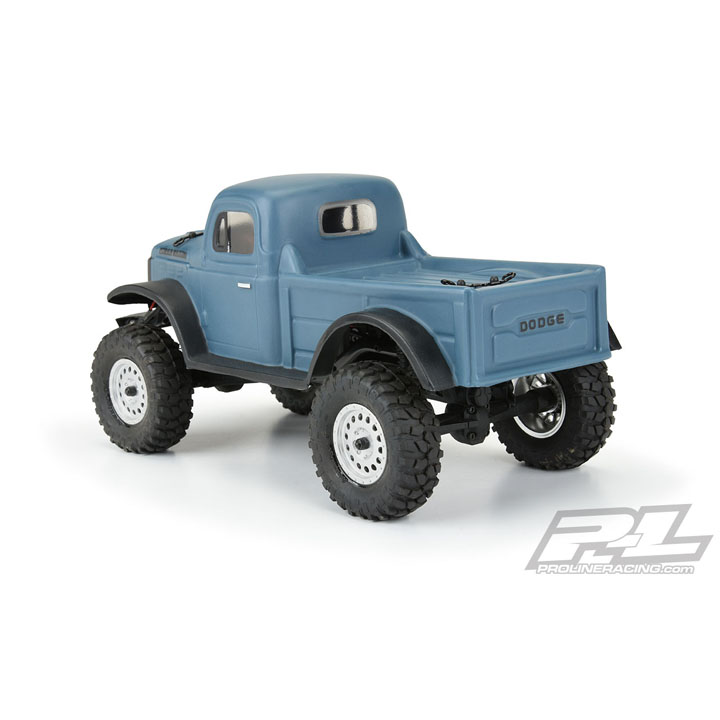 �˾���ũ PRO356500 [PROLINE-RACING] AP3565 1946 Dodge Power Wagon Clear Body (SCX24) 2