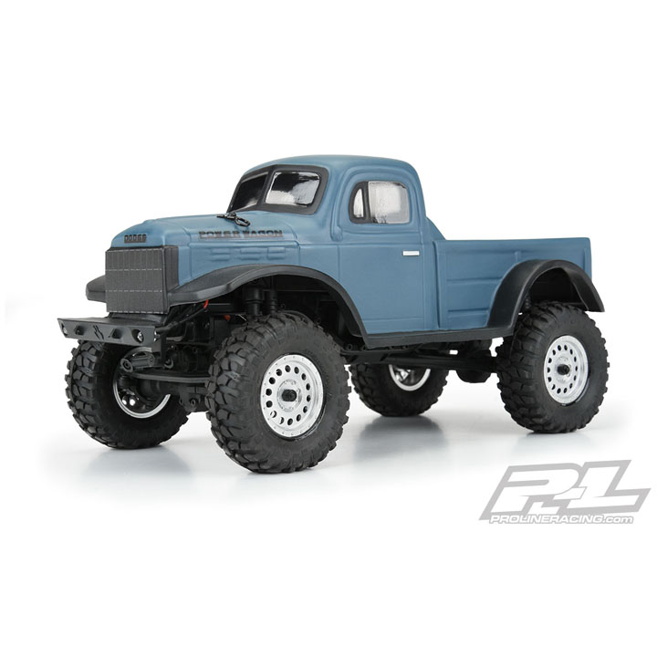 �˾���ũ PRO356500 [PROLINE-RACING] AP3565 1946 Dodge Power Wagon Clear Body (SCX24) 3