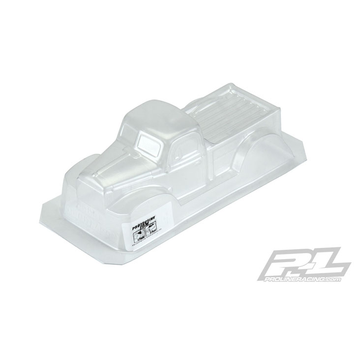 �˾���ũ PRO356500 [PROLINE-RACING] AP3565 1946 Dodge Power Wagon Clear Body (SCX24) 8