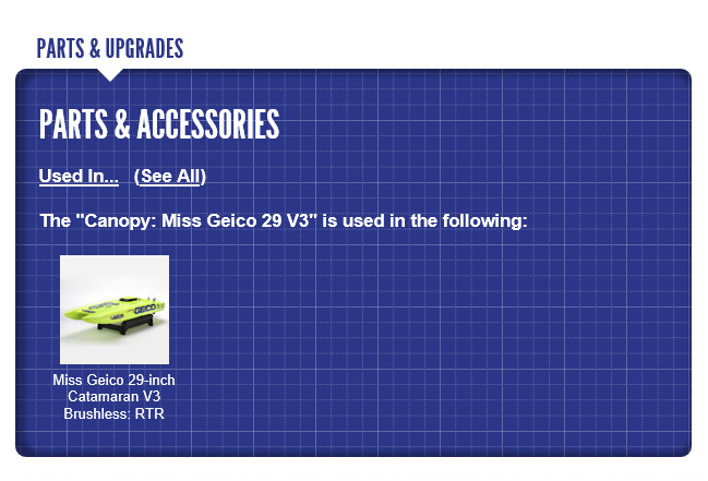 �˾���ũ PRB281023 [PROBOAT] Canopy: Miss Geico 29 V3 1