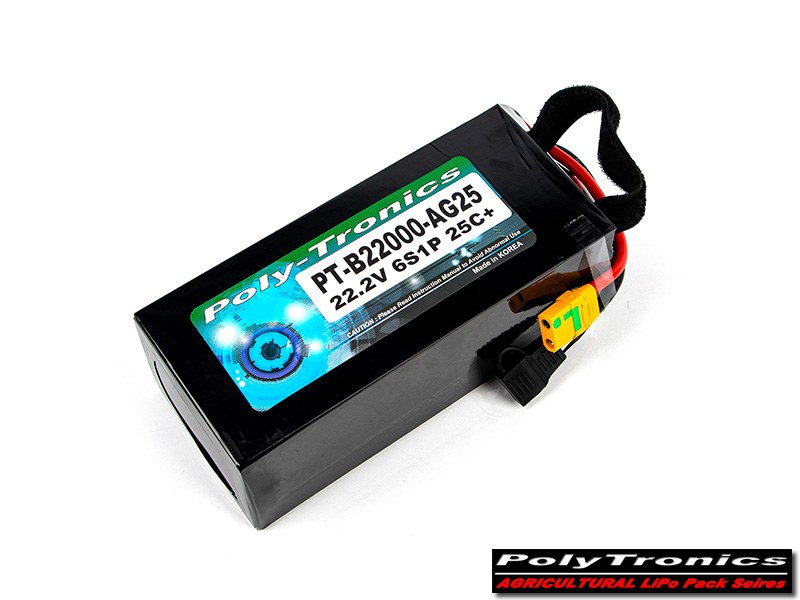¾Ë¾¾¹ðÅ© PT-B22K-AG25-6S PT-B22000-AG25 (22.2V, 6S1P, 25C ) ¸®Æ¬ Æú¸®¸Ó ¹èÅ͸® 2