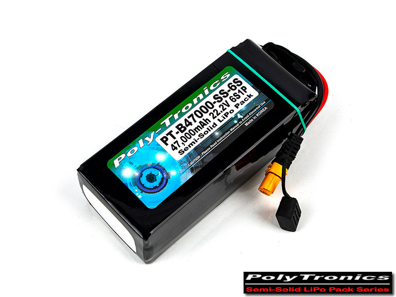 �˾���ũ PT-B47000_SS-6S [HYBRID] PT-B47000-SS-6S (22.2V/6S1P /XT90-S/Semi-Solid) �ݰ�ü ���͸� 3
