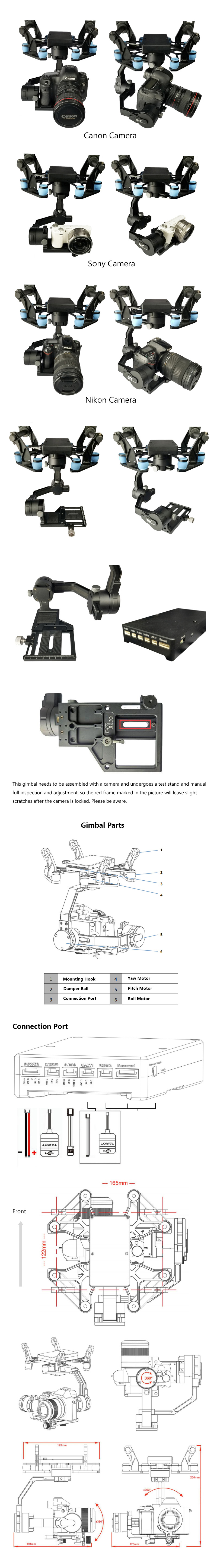 [ܼ] TL3W01 [TR] ZYX Mirrorless Aerial 3 Gimbal