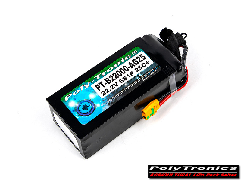[�˾���ũ] PT-B22K-AG25_6S PT-B22000-AG25 (22.2V, 6S1P, 25C) ��Ƭ������ ���͸� - XT90 ��Ƽ����ũ 2