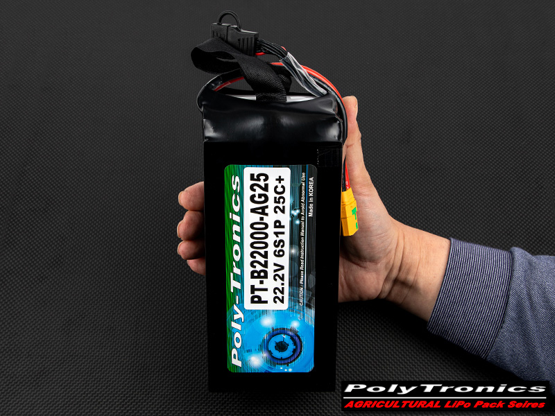 [�˾���ũ] PT-B22K-AG25_6S PT-B22000-AG25 (22.2V, 6S1P, 25C) ��Ƭ������ ���͸� - XT90 ��Ƽ����ũ 3