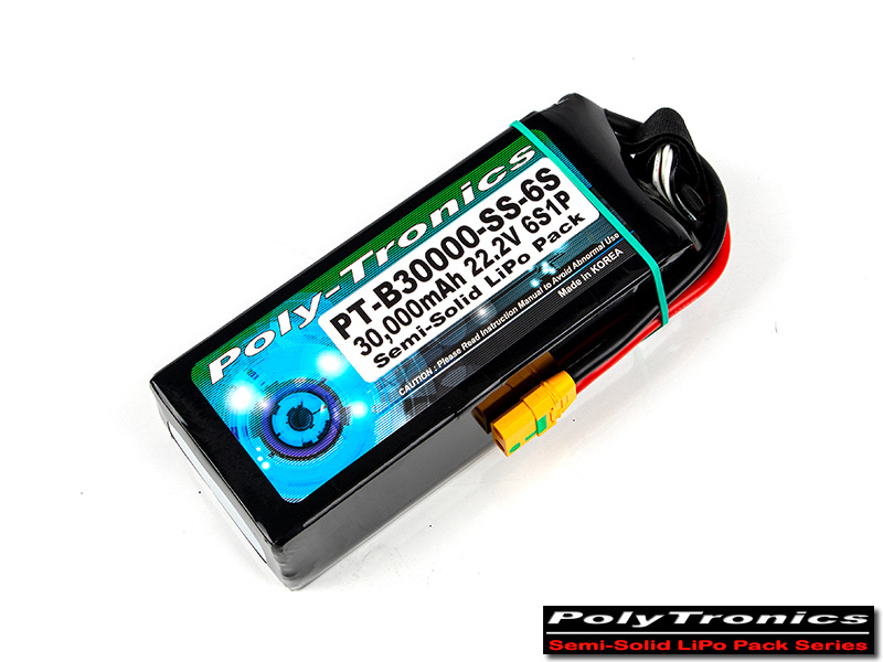 [���ܼ�] PT-B30000_SS-6S [HYBRID] PT-B30000-SS-6S (22.2V/6S1P /XT90-S/Semi-Solid) �ݰ�ü ���͸�