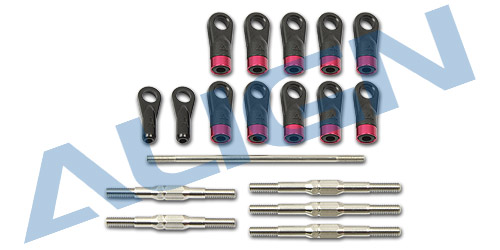 �˾���ũ H6NZ001XXW [ALIGN] T-Rex600XN Linkage Rod Set 1