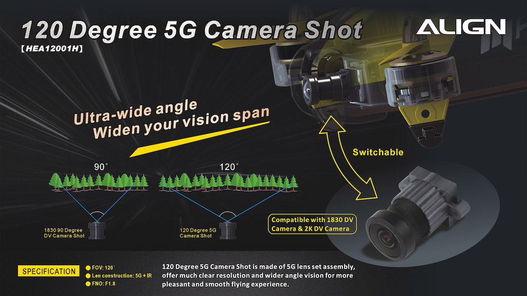 �˾���ũ HEA12001HT [ALIGN] MR25 120 Degree 5G Camera Shot 1