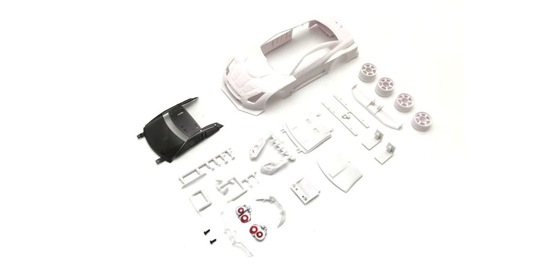 �˾���ũ KYMZN219 [KYOSHO] NISSAN GT-R GT500 2008 White Body set 1
