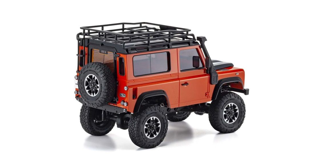 �˾���ũ KY32531MO [KYOSHO] MX-01 r/s Land Rover Defender 90 Orange 4