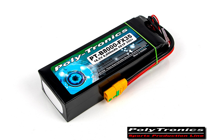 ¾Ë¾¾¹ðÅ© PT-B8000-FX35_5 PT-B8000-FX35 (18.5V, 5S1P, 35C /JST-XT/XT90S) ¸®Æ¬Æú¸®¸Ó ¹èÅ͸® - XT90 ¾ÈƼ½ºÆÄÅ© 2