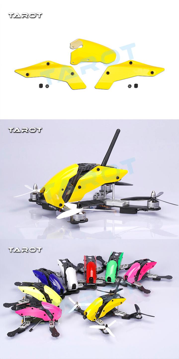 [�˾���ũ] TL250T01 [TR] 250C/H, 280C/H FPV Racer Canopy (Yellow) 1
