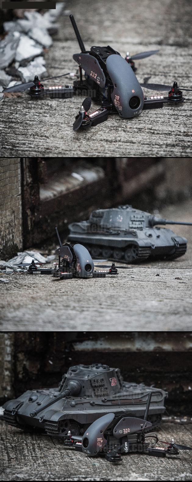 [�˾���ũ] TL250T07 [TR] 250C/H, 280C/H FPV Racer Canopy (White) 3