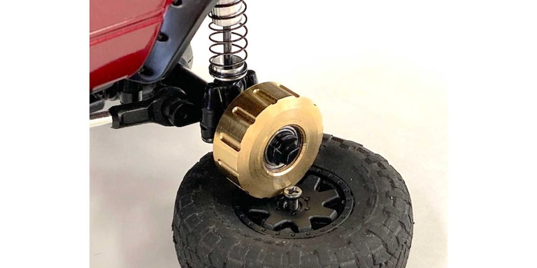 �˾���ũ KYMXW004 [KYOSHO] Brass Rear Axle Cap(2pcs) 2