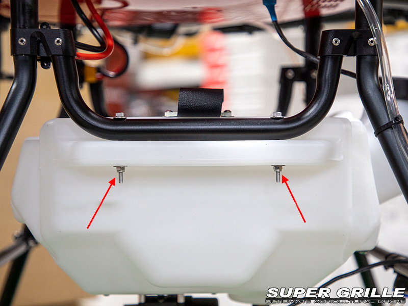 [ܼ] X4-10S-TCB4 [SHR] X4-10S/X6-10/16/20 Super Grille - Tank Mounting Accessories
