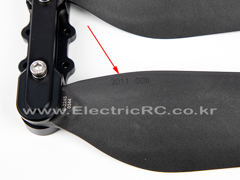 �˾���ũ HBW-3011H-CCW [HBW] 30x11 Folding Prop for Xrotor8 (CCW, w/Hub/G2) 2