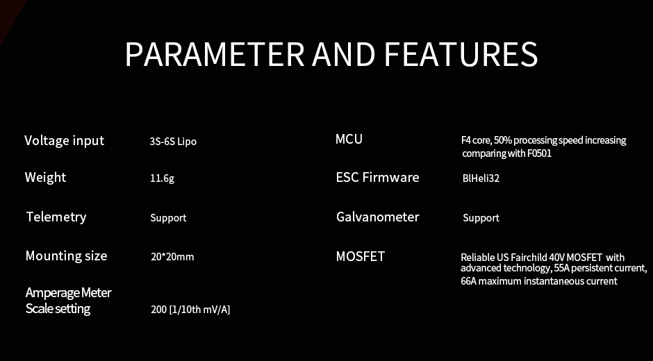 ¾Ë¾¾¹ðÅ© T-motor F55A ¿ïÆ®¶ó ¹Ì´Ï 4in1 2020 º¯¼Ó±â(6S, 32bit) 7
