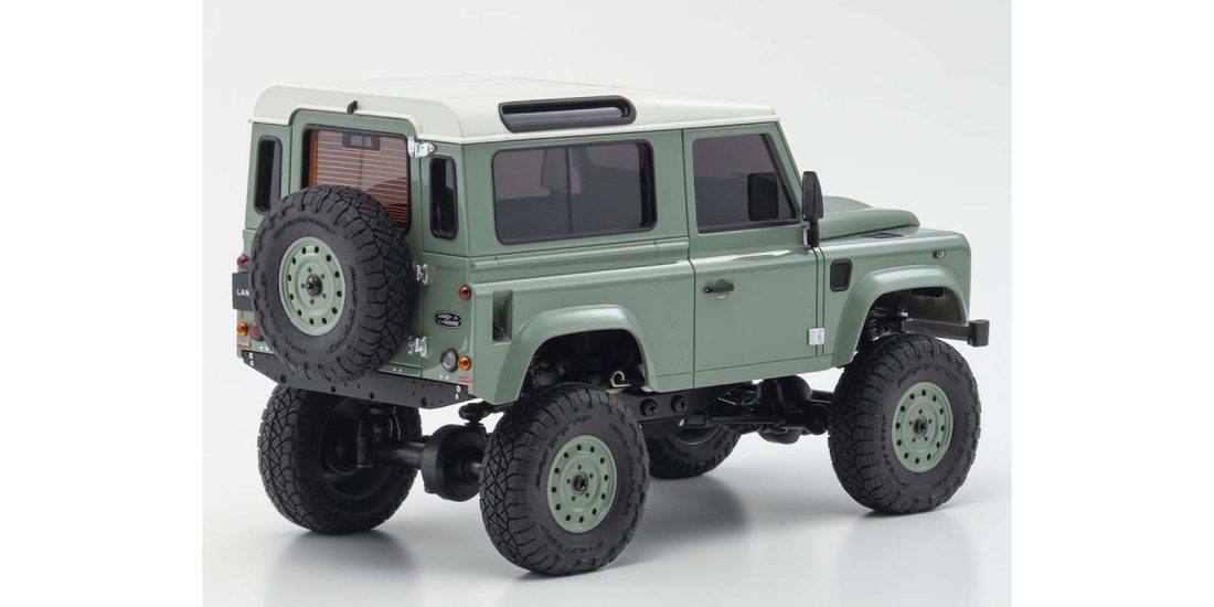 �˾���ũ KY32527GR [KYOSHO] MX-01 r/s Land Rover Defender 90 Green 4