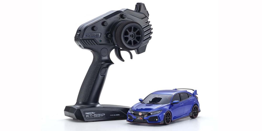 �˾���ũ KY32613BL [KYOSHO] MA020AWD r/s Honda CIVIC Type R Blue 2