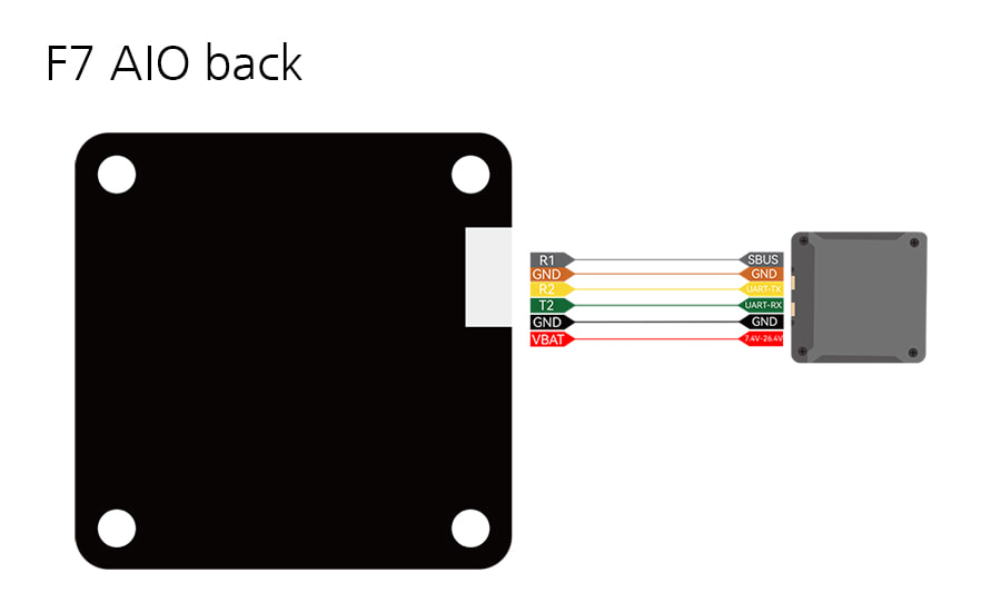 �˾���ũ  T-motor F7 45A ���ο� ���� (MPU6500) 3