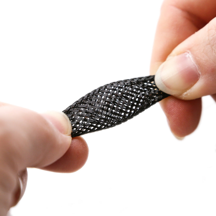 [�˾���ũ] Mesh_Tube_6F-1 ���̾� �޽� ���� Wire Mesh Guard Black 6.4mm (5M) - �輱 ������ Ʃ�� 4