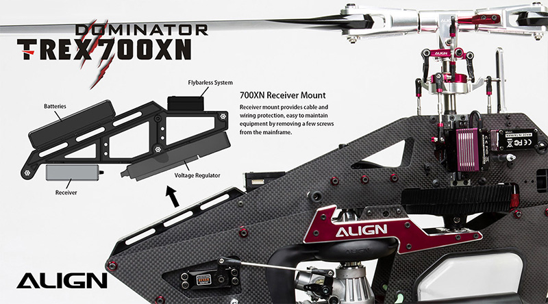 [˾ũ] RH70N11XW [ALIGN] T-Rex700XN Nitro Combo 9