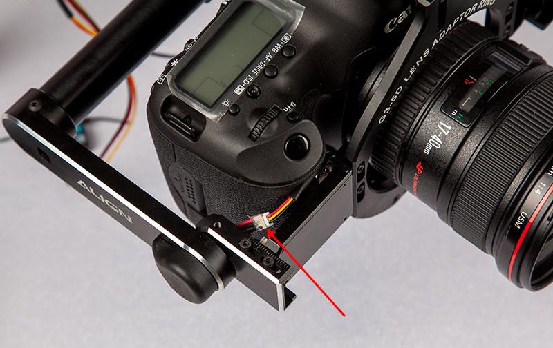 �˾���ũ RGG302XT-750D [ALIGN] G3 3X Gimbal Shutter Cable(for Canon 750D/700D/650D/600D) 6