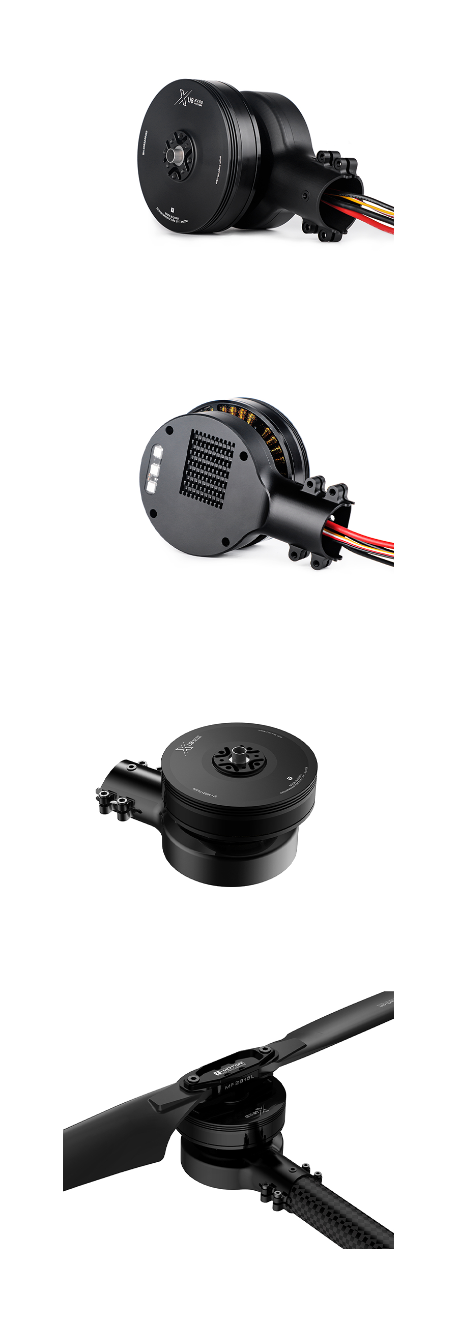�˾���ũ  [T-MOTOR] XU8-X KV150 �ϼ�Ʈ (CW, CCW set) (�����Ǹ�) 8