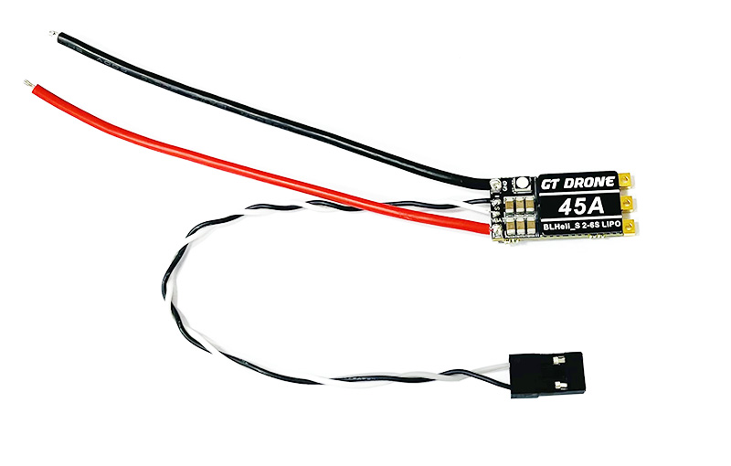 �˾���ũ GTD-45A [GT-Drone] 45A BLHeli_S OPTO ��� ���ӱ� ESC (2S~6S) 1