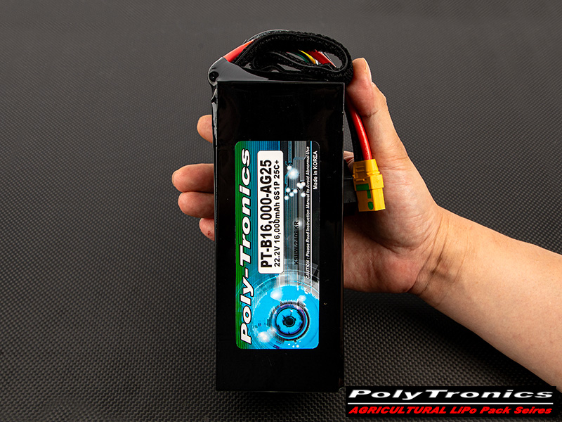 [ܼ] PT-B16K-AG25-6S-XT90 PT-B16000-AG25 (22.2V, 6S1P, 25C /D.C/XT90) Ƭ  ͸