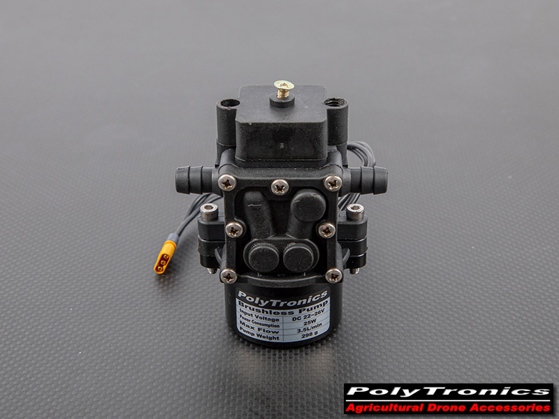[ܼ] PT-PUMP-BC [PT] NEW BL Pump + ESC Set for AG Spray System(Basic/22.2V)
