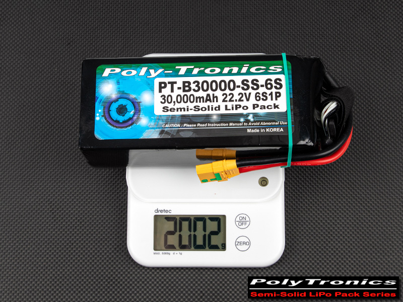 [���ܼ�] PT-B30000_SS-6S [HYBRID] PT-B30000-SS-6S (22.2V/6S1P /XT90-S/Semi-Solid) �ݰ�ü ���͸�
