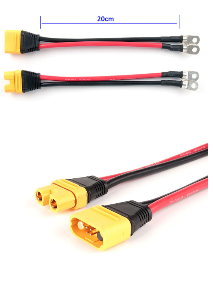 [˾ũ]  [HOLYBRO] Ȧ PDB 300A  AS150U  ̺ (AWG8, 20cm) 1