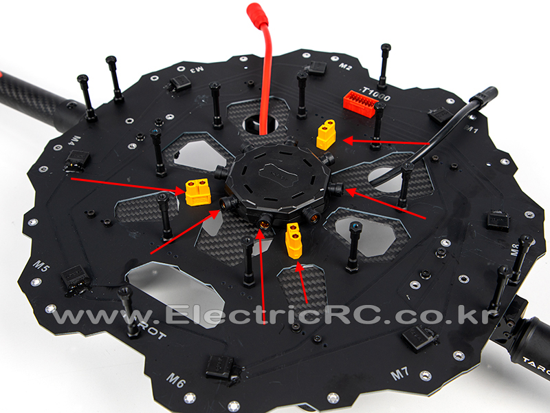 �˾���ũ TL8X000-PRO [TR] T1000 PRO Folding OctoCopter Frame Kit(1,125mm) 7