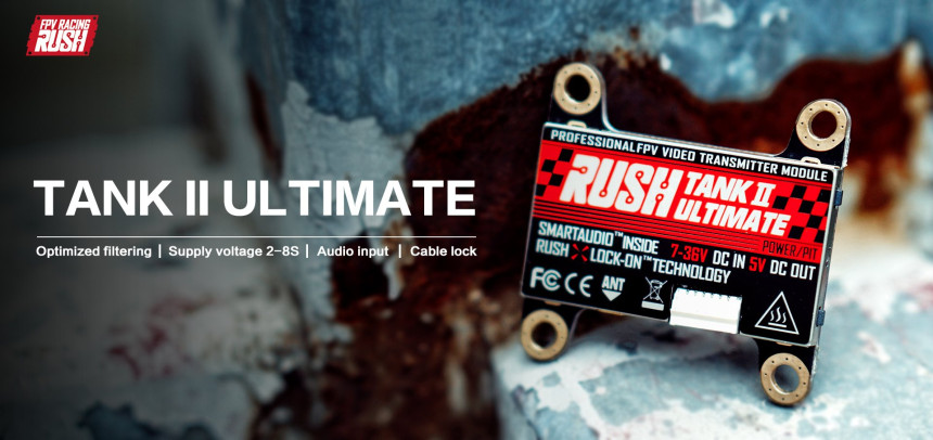 �˾���ũ  [Rush] Tank2 Ultimate 5.8GHz ����۽ź���(SmartAudio) (���Ŵ���) 1