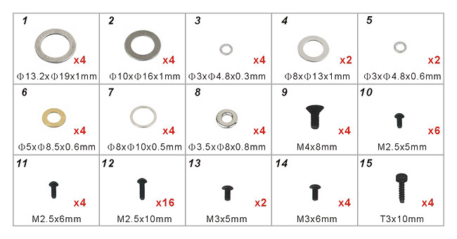 �˾���ũ HB70Z004XXW [ALIGN] TB70 Screw Parts 1