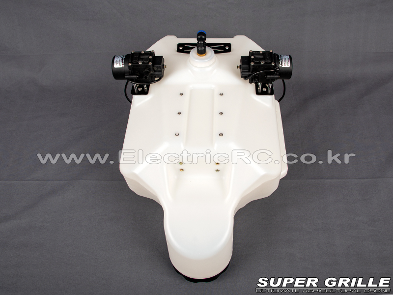 �˾���ũ ZX6-16-BZ-13 [SHR] X6-16S Super Grille - 16L Pesticide Tank Assy (w/Dual Pump Mount) 4