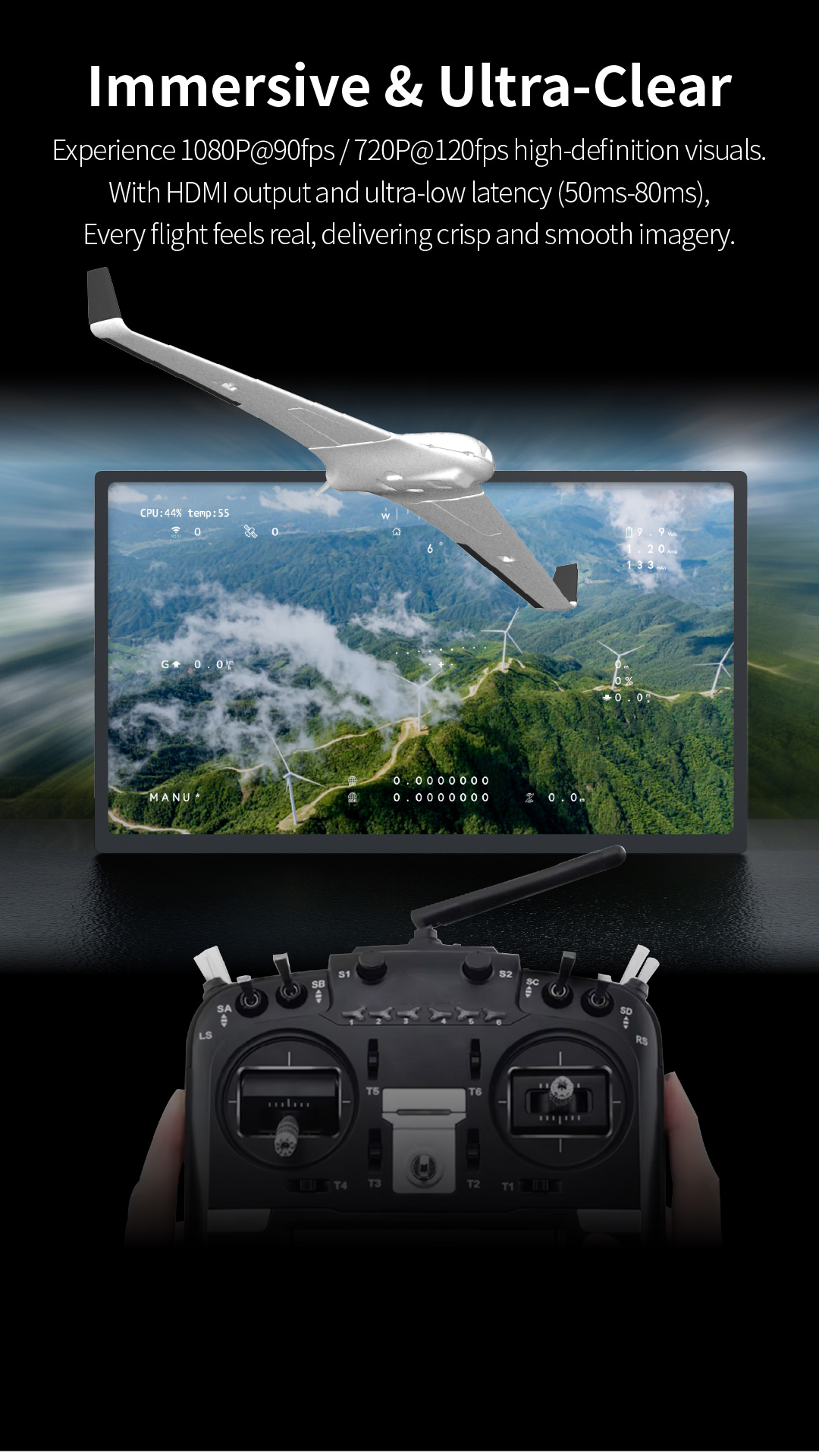 �˾���ũ WIFILINK-RX [RunCam ��ķ] ������ Full HD ���� ���� ��� FPV �ý��� - ���Ŵ��� 2