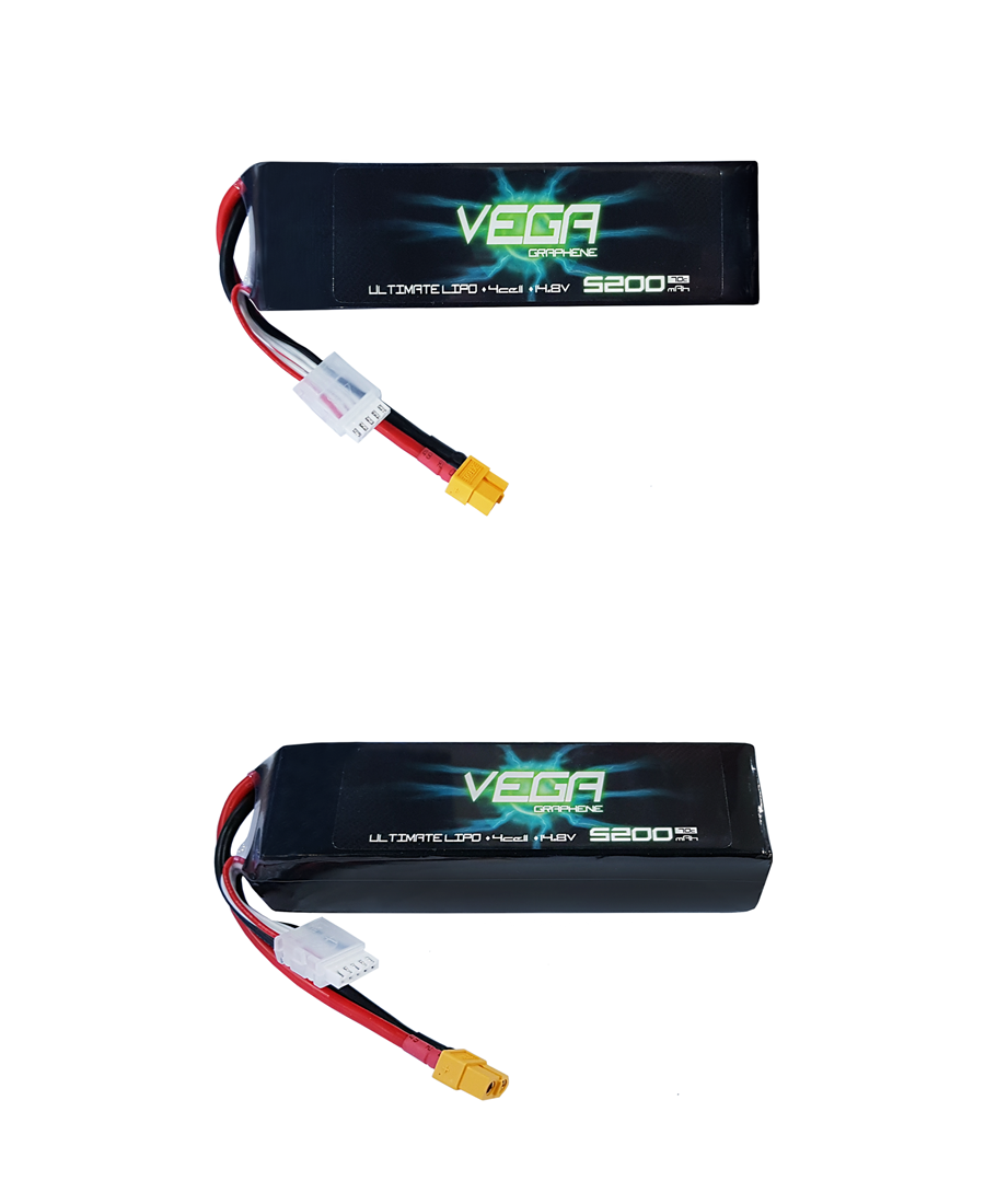 �˾���ũ  [VEGA] ���� �׷��� 4�� 14.8V 5200mAh 70C ��Ƭ������ ���͸� - XT60 2