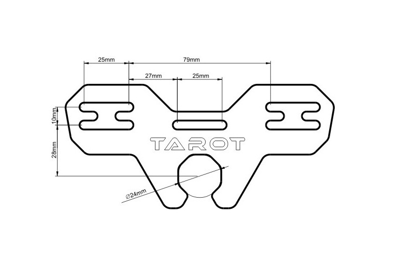 [ܼ] TL96023 [TR] Ironman T810/T960 Blade Holder(25 Boom)