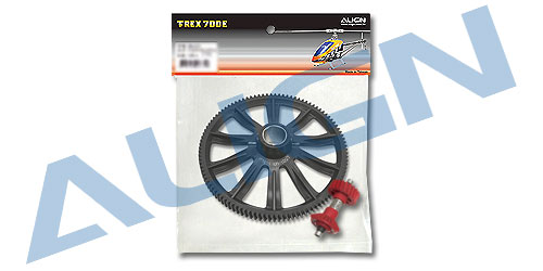 �˾���ũ H70G013XXW [Align] T-Rex700X/760X/800E 105T M1 Helical Autorotation Tail Drive Gear Set 3