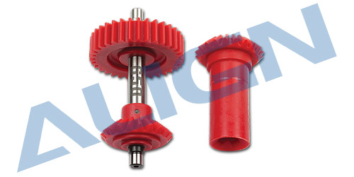 �˾���ũ H65G003XXW [ALIGN] T-Rex650X M0.8 Torque Tube Front Drive Gear Set/34T 1