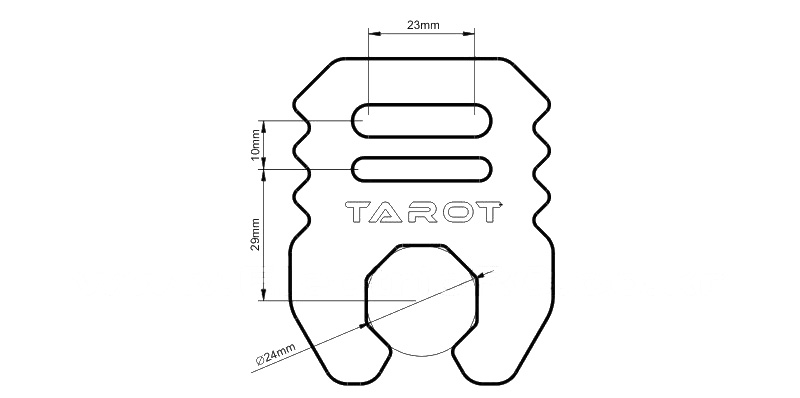 [˾ũ] TL96025 [TR] Ironman T810/960/T15/T18 Blade Holder(25 Boom/3 pcs) - Single Type 1