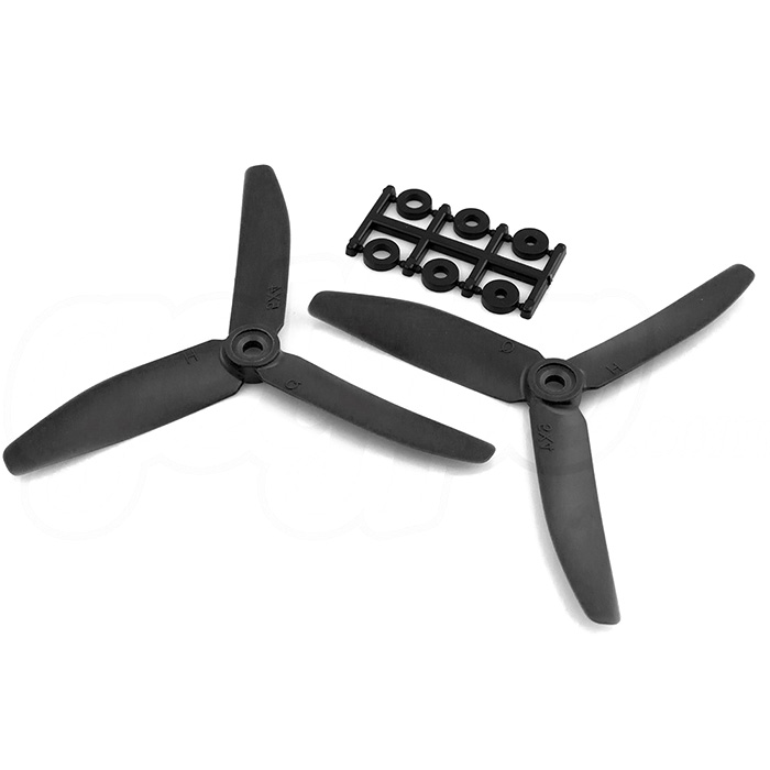 ¾Ë¾¾¹ðÅ© HQProp 5x4x3R ¿ªÇÇÄ¡ Propeller - (Set of 2 - »ö»ó ·£´ý) 3