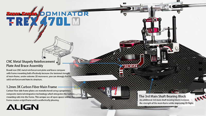 [ܼ] RH47E06XT [ALIGN] T-Rex470LM DOMINATOR KIT (, ӱ )