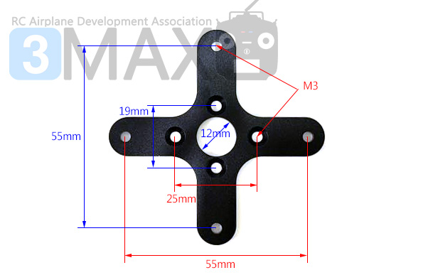 ¾Ë¾¾¹ðÅ© 15565 35 ½Ã¸®Áî ½ÊÀÚ ¸ðÅÍ ¸¶¿îÆ® v2 (1°³) - ³ª»ç °£°Ý 19, 25mm 1
