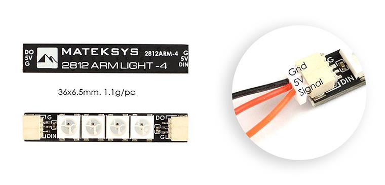 �˾���ũ 2812Arm-4 [Matek] 2812Arm-4 LED ��Ʈ�� (4�� / 4��) 2
